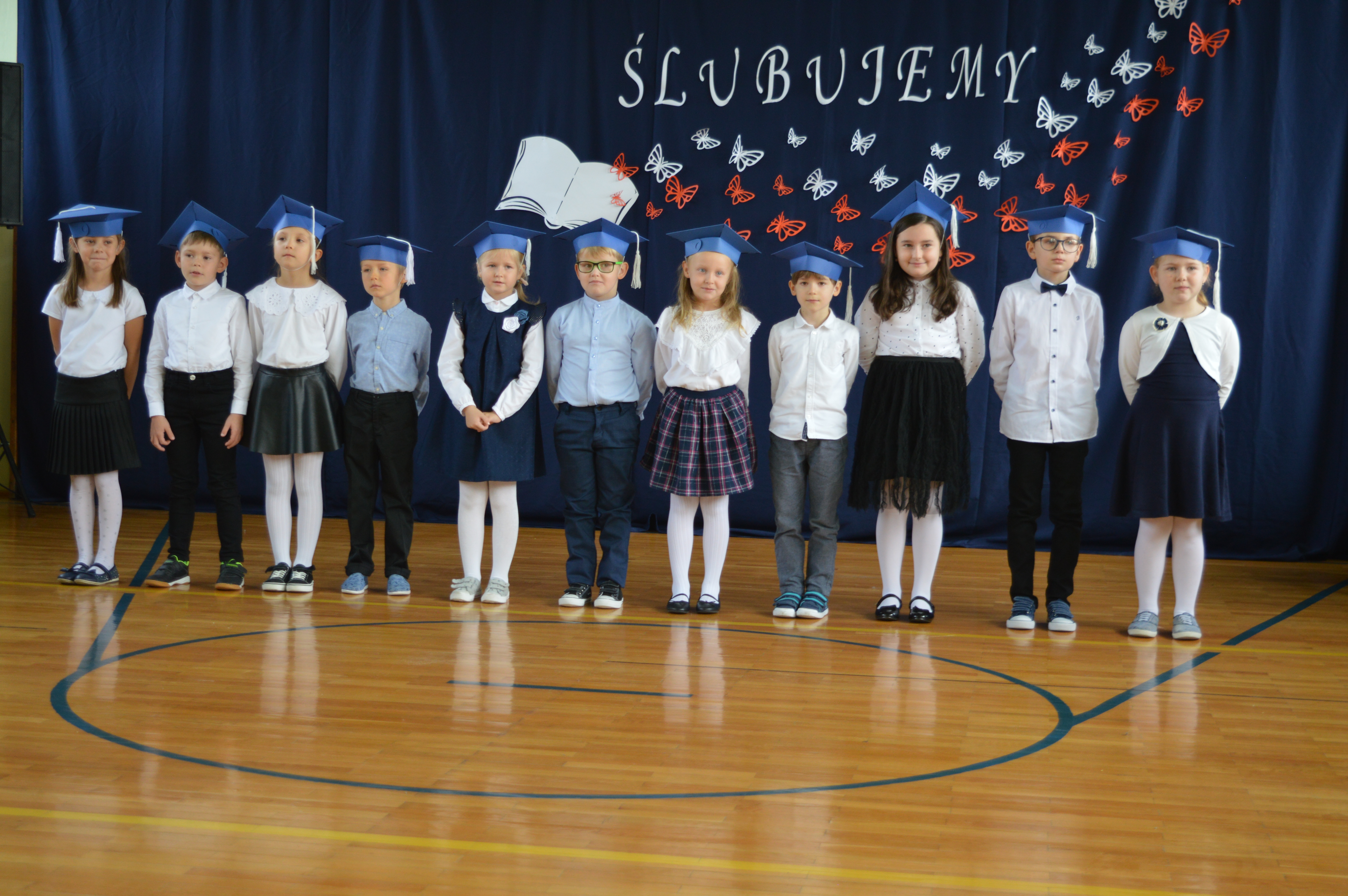 Pasowanie na ucznia w Cisiu