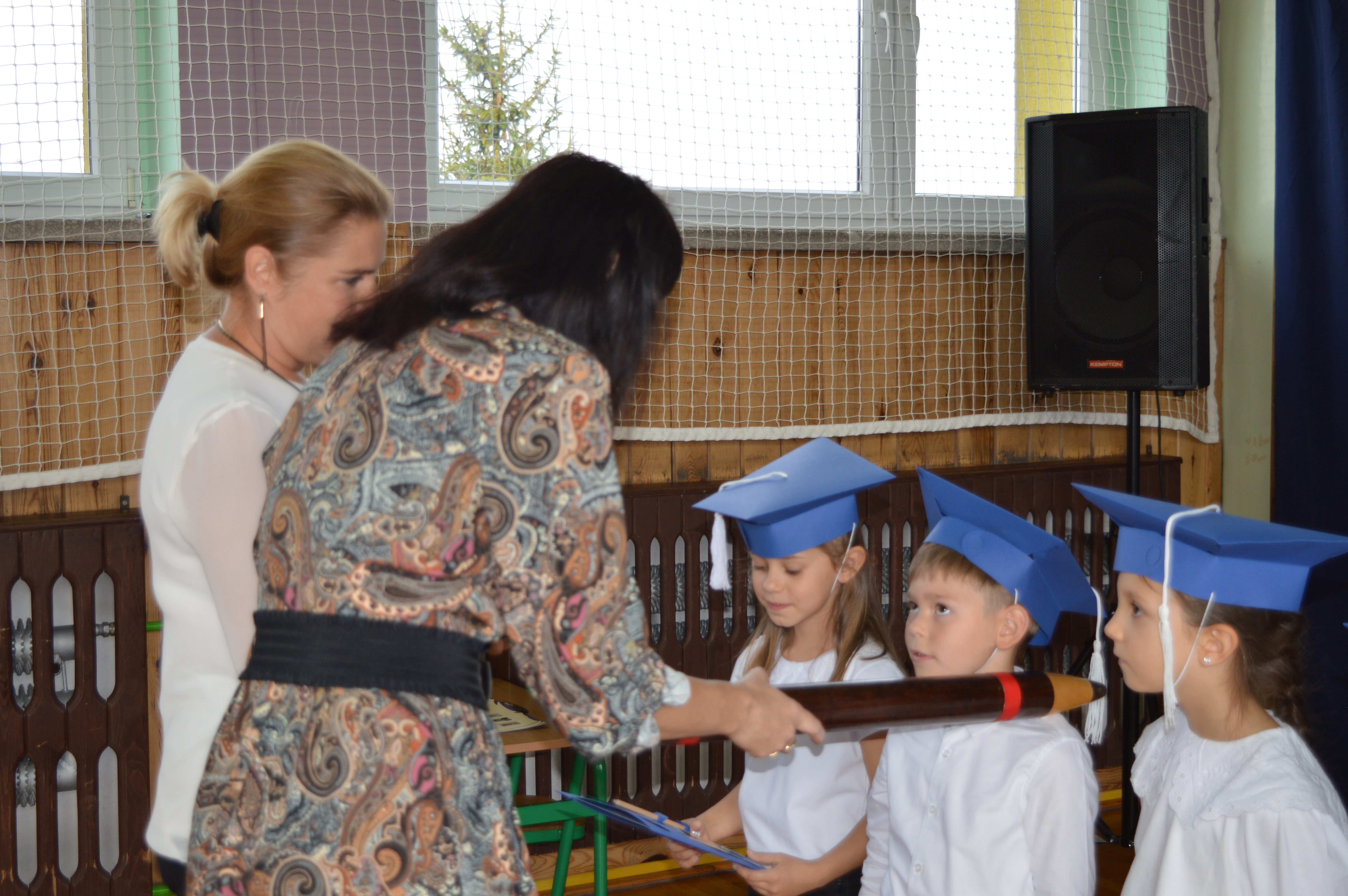 Pasowanie na ucznia w Cisiu