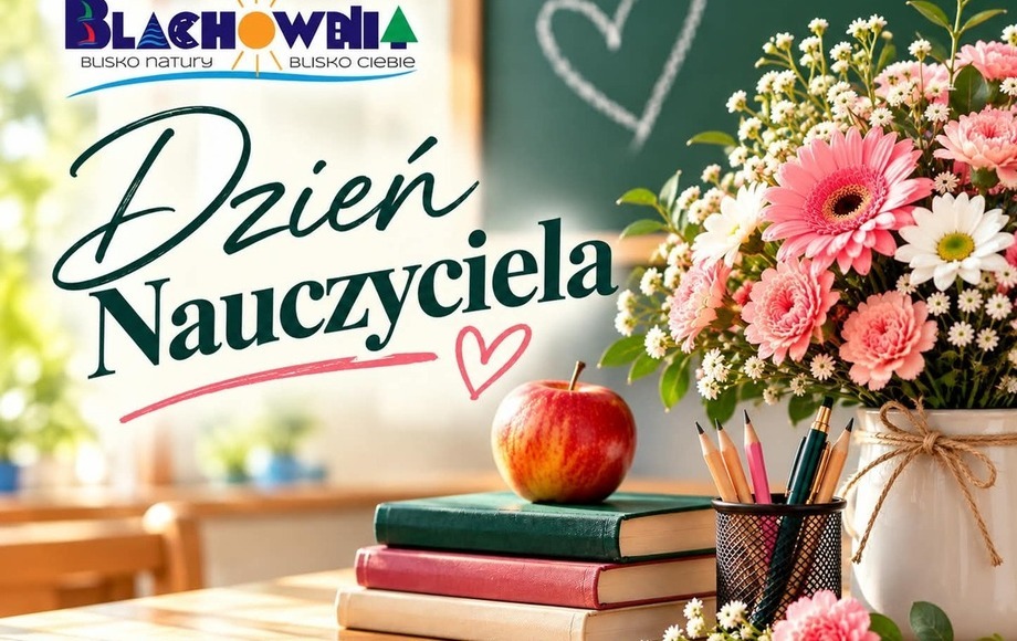 Życzenia Burmistrza i Przewodniczącej Rady Miejskiej w Blachowni dla nauczycieli