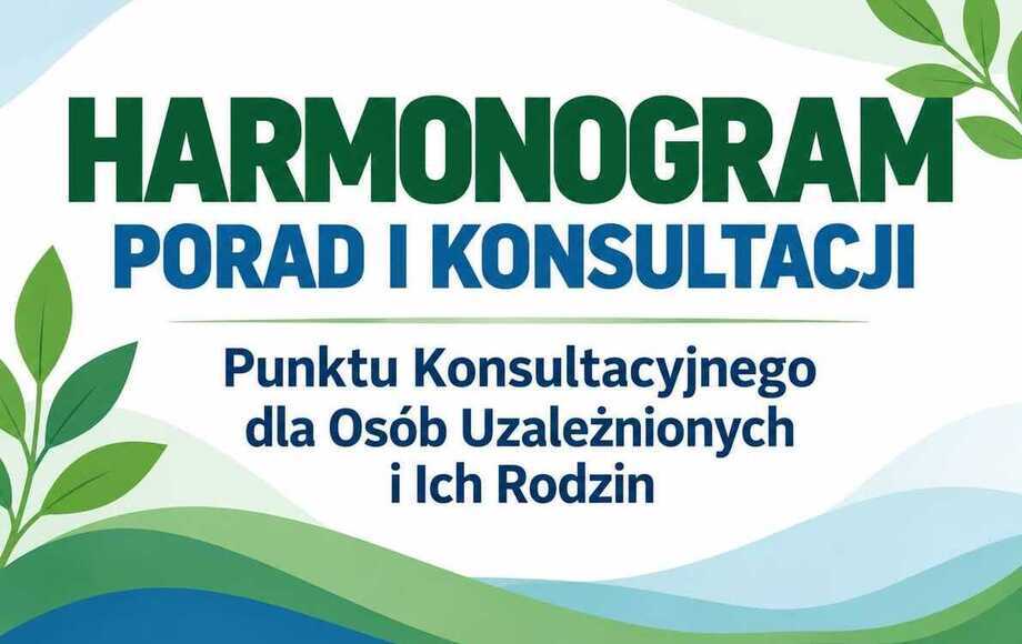 Harmonogram konsultacji dla osób uzależnionych w Blachowni