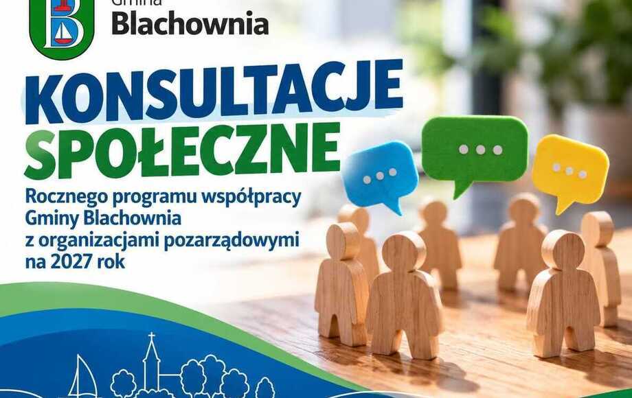 Konsultacje programu współpracy Gminy Blachownia z NGO na 2027 rok