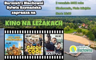 Zdjęcie do Kino na leżakach już w piątek 2 września! Zapraszamy na Plażę Miejską